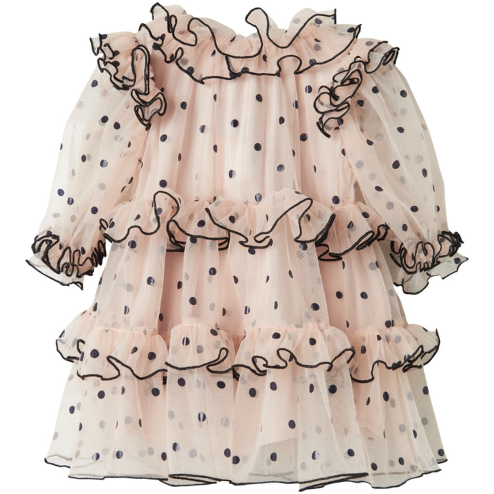 Køb MarMar Tulle Black Dots Dakira LS B Kjole