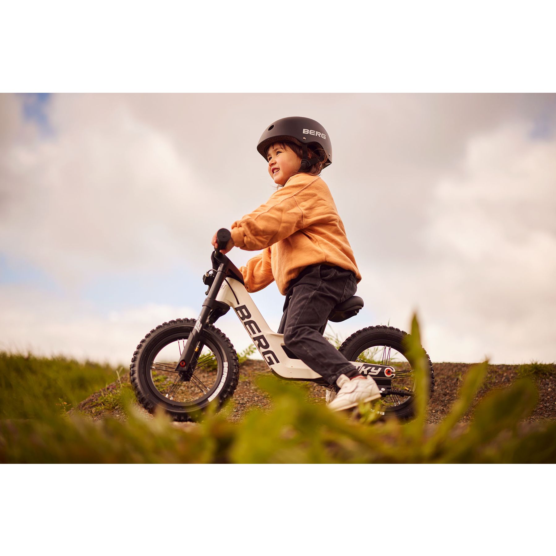 BERG Biky Cross 12 Inch Handrem Loopfiets 2026