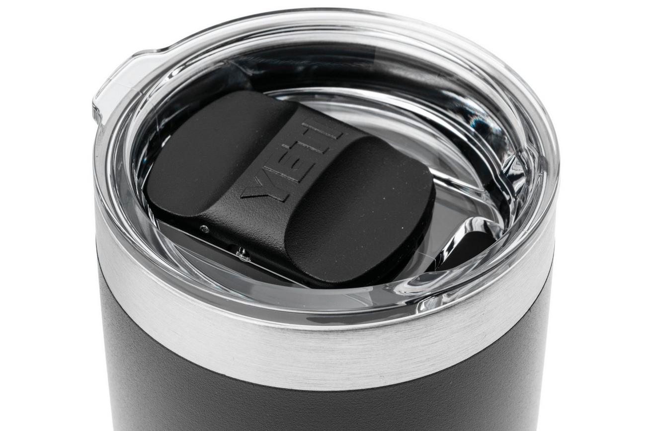 Yeti Rambler Tumbler Cup 10oz Mag Slider Lid, Black, thermosbeker met deksel, 295 ml