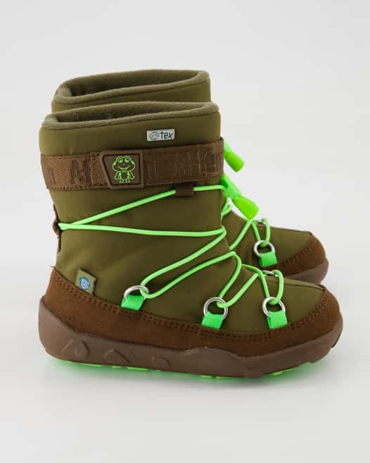 Affenzahn Vegan Snowy Winterschuhe in Grün