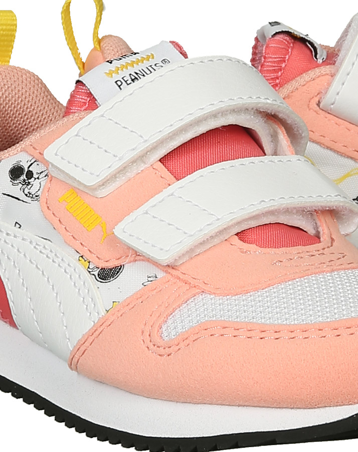Klett-Sneaker PEANUTS R78 V INF in apricot