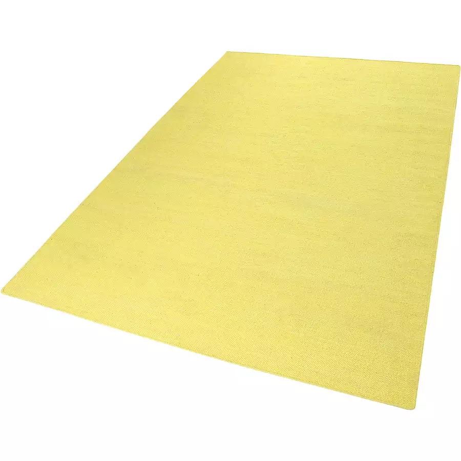 Esprit Kelim Teppich Rainbow Kelim gelb