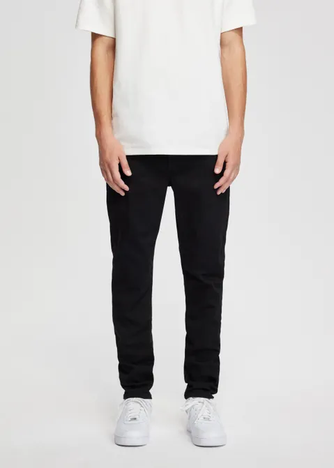 Duke v2 slim jeans zwart (ZWART)