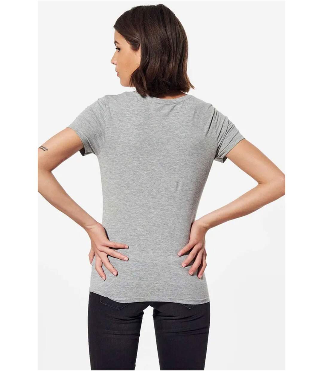 Tee shirt stretch logo   -  Kaporal - Femme