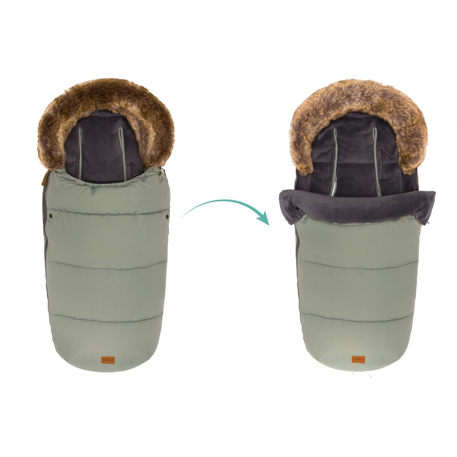 fillikid Winterfußsack Manaslu Polyester Salbei