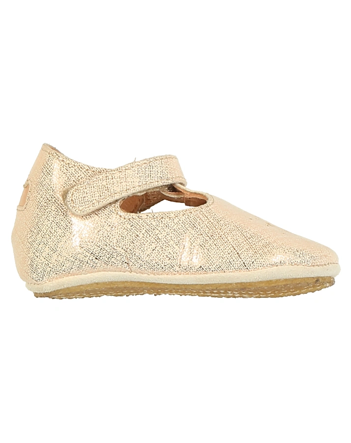 Krabbelschuhe LILLYP in kupfer metallic