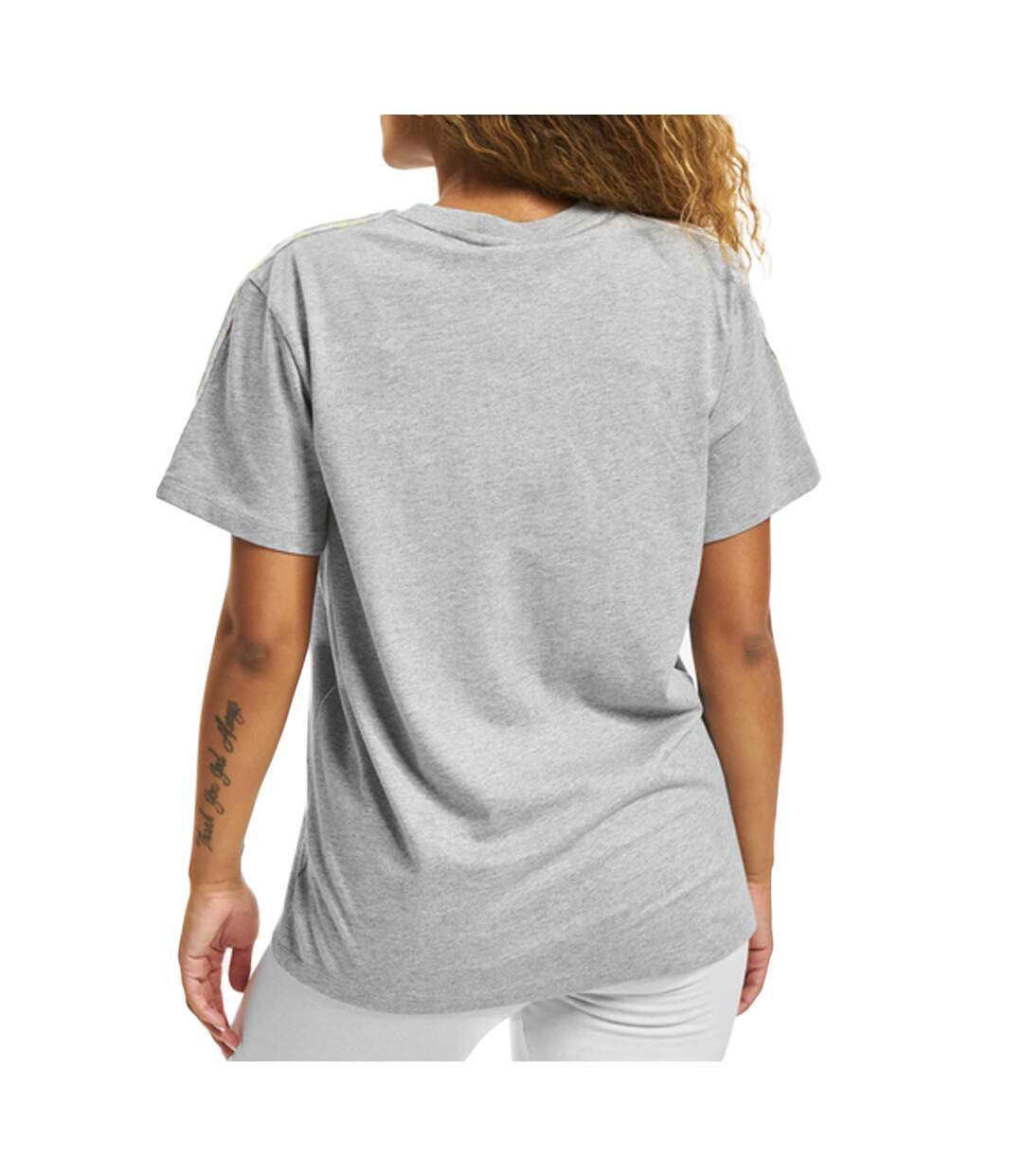 T-shirt Gris Femme Adidas Snake