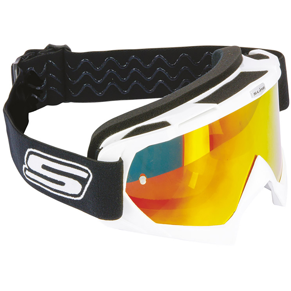 S-Line - Masque Eco Iridium Gogglecros 25E/27/28 Blanc / Noir
