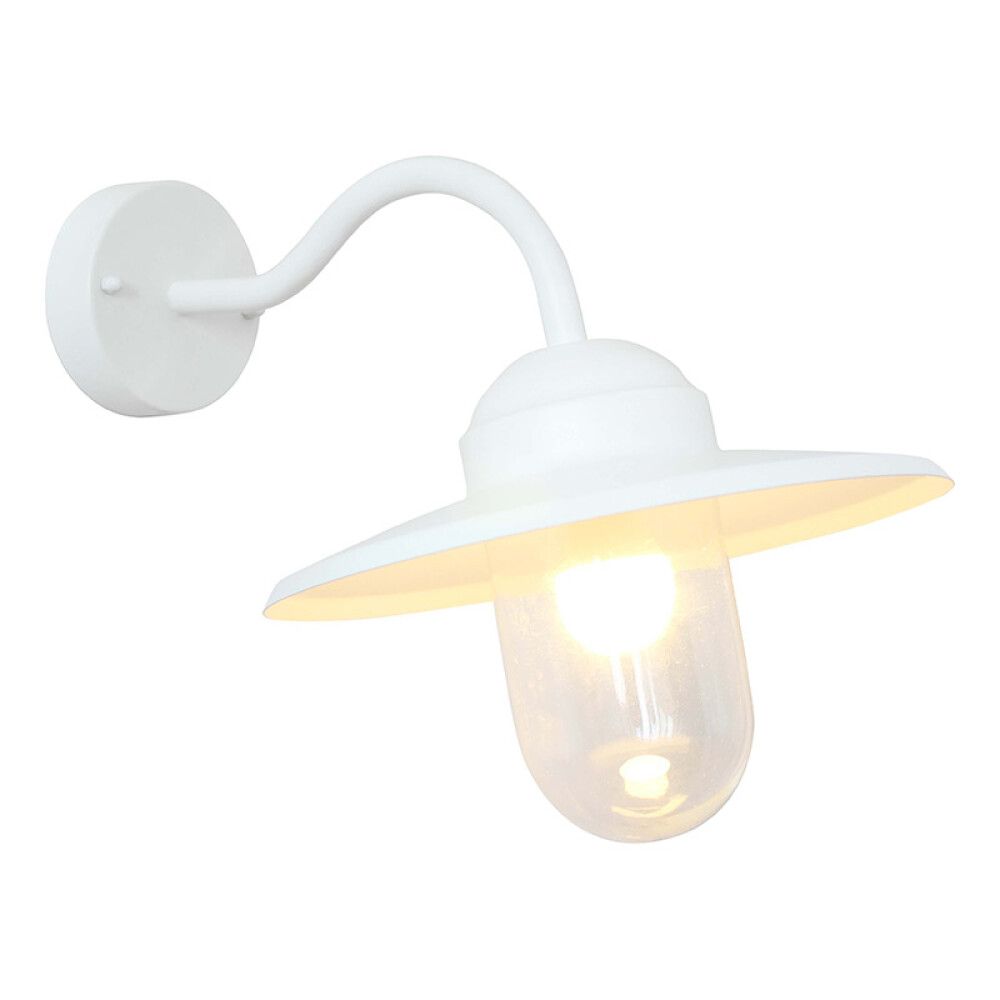VEGGLAMPE ECOLITE CAPELLA HVIT