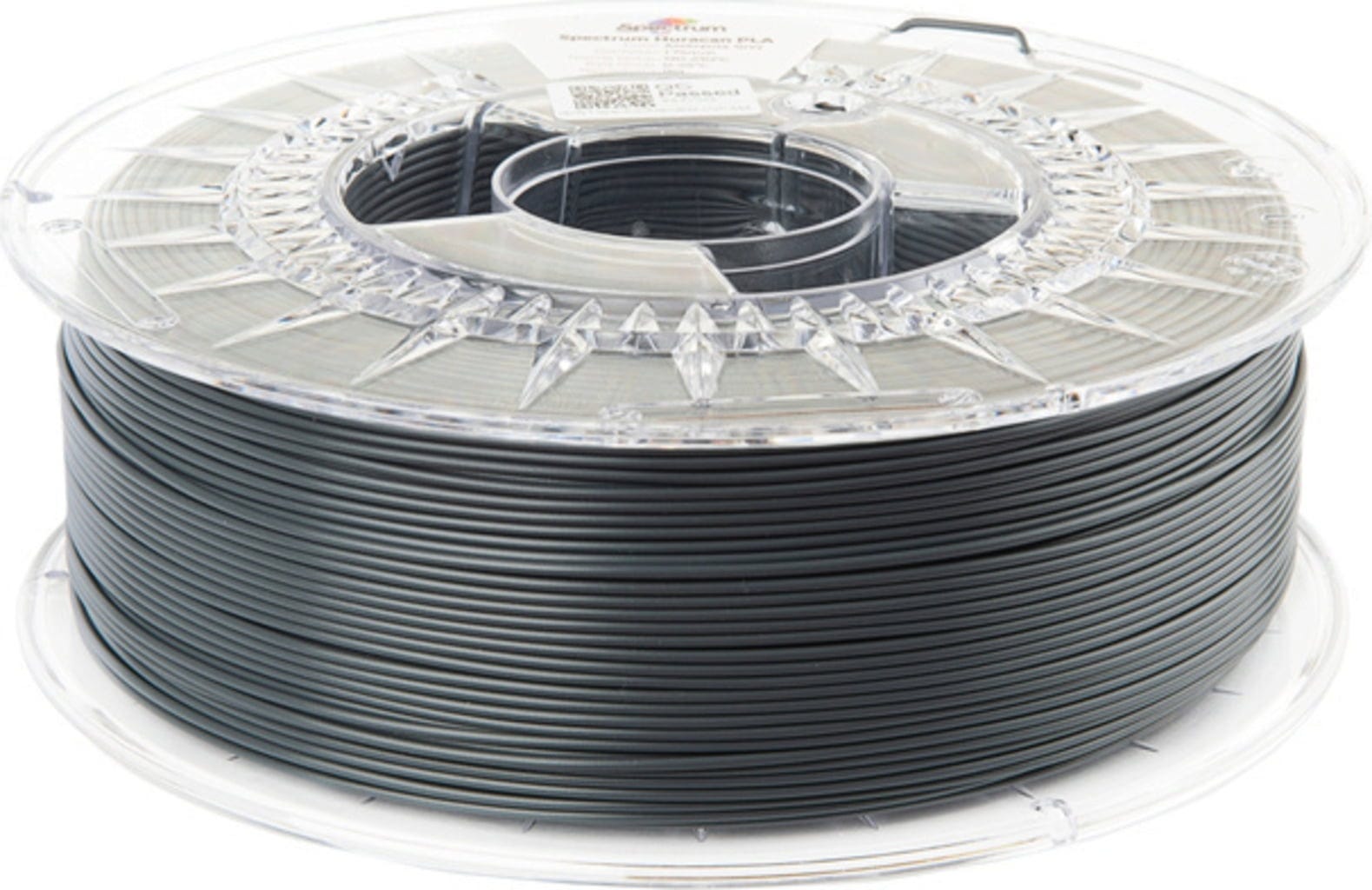 Spectrum  Huracan PLA Anthracite Grey, 1,75 mm / 1000 g    High-Speed-PLA für 3D-Druck bis 350 mm/s in Anthracite Grey