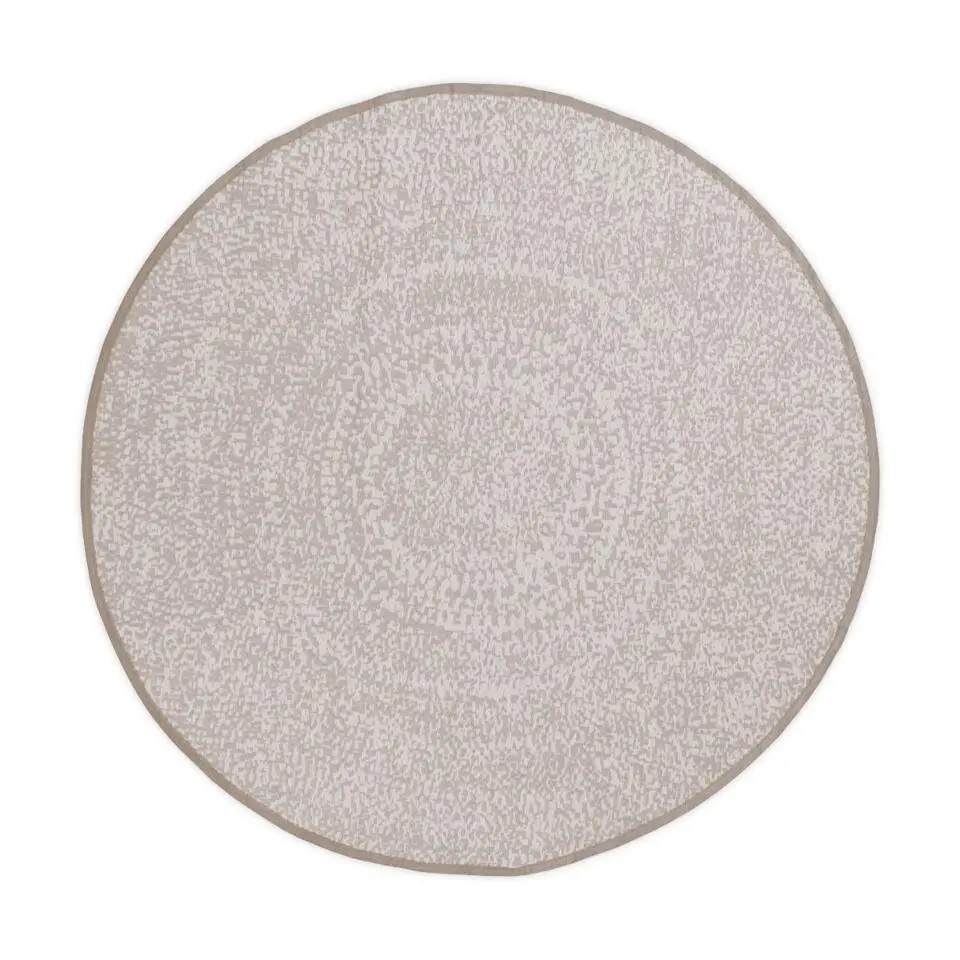 Lisomme Alina buitenkleed rond Taupe - Ø 180 cm
