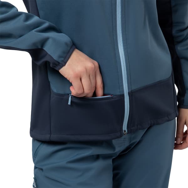 Veste softshell AYAQ SHANDAR W BLUE SLATE