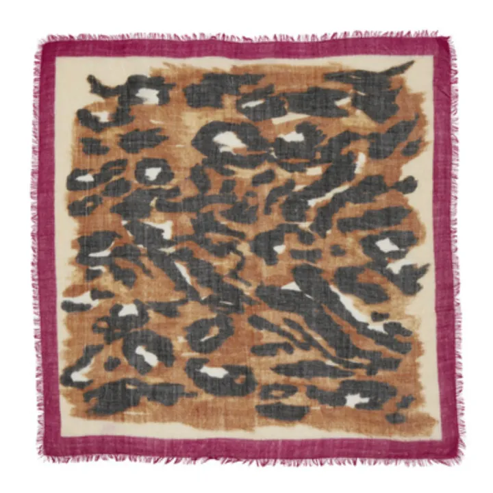 Becksöndergaard Foulard Wica Leomi Laine et Cachemire | Ocre