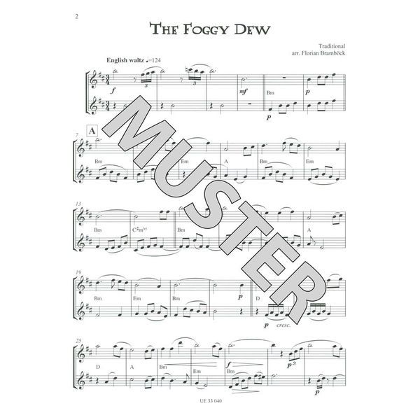 Universal Edition Celtic Flute Duets