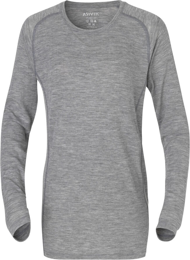 Asivik Asivik Wool Crew Grå