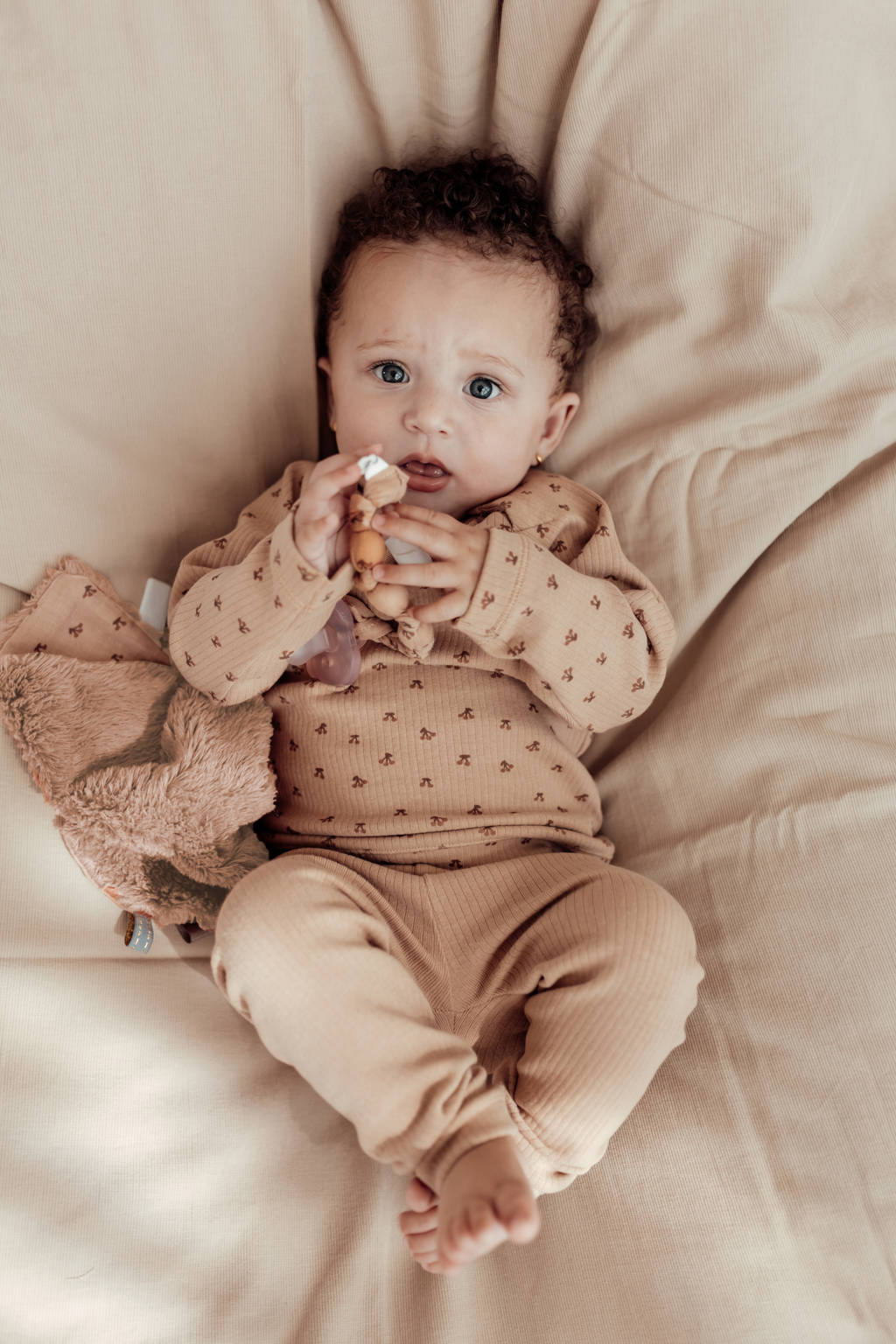Snoozebaby pyjama cherry pink
