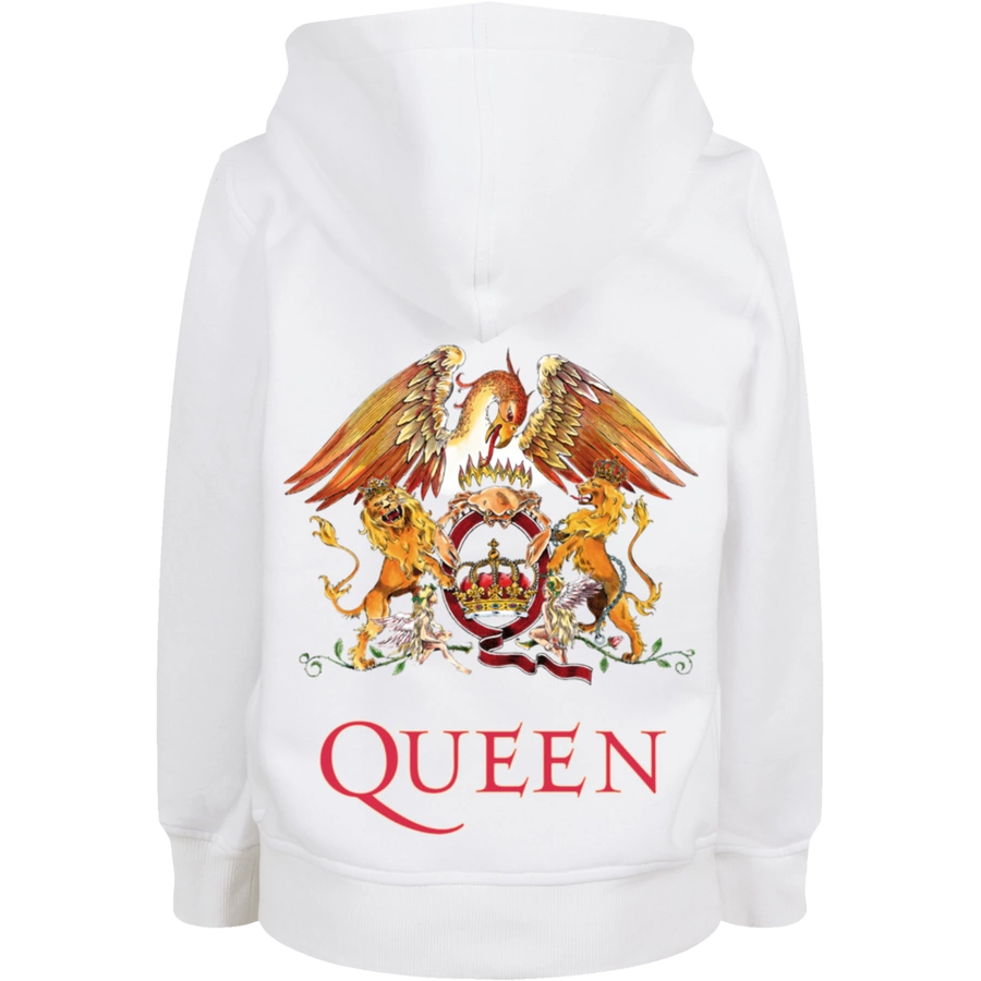 F4NT4STIC Basic Kids Hoodie Queen Classic Crest weiß