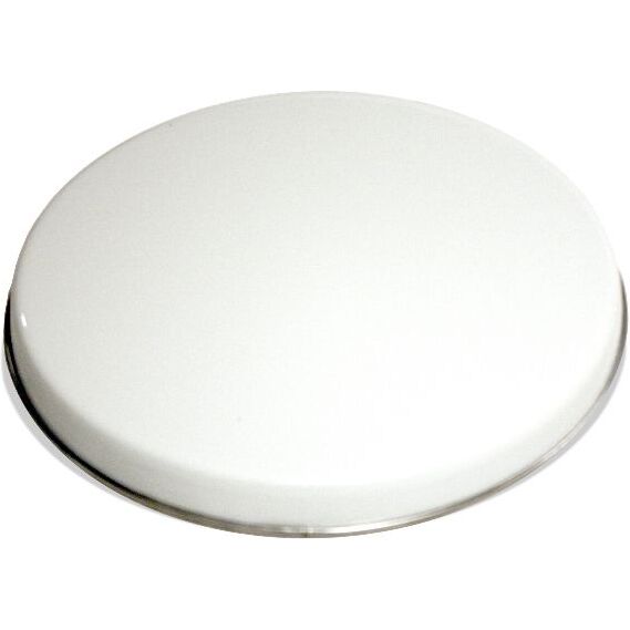 Cache-plaque 20 cm émail Blanc
