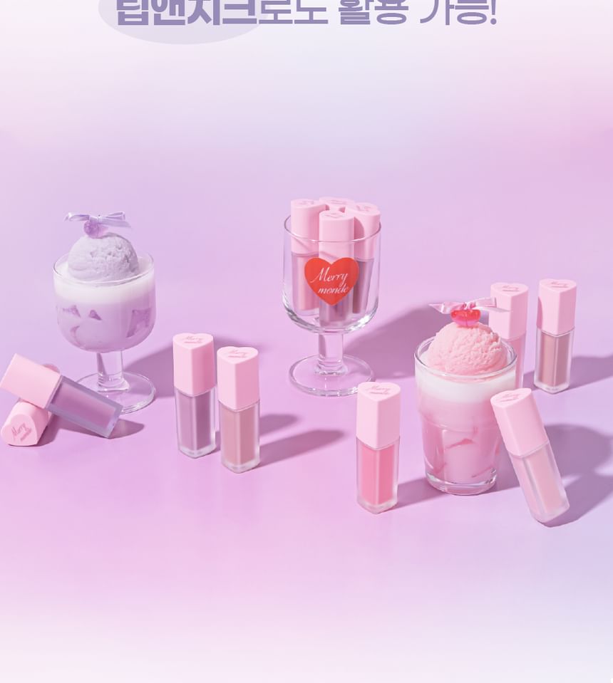 Merry monde - Milk Heart Tint - 4 kleuren
