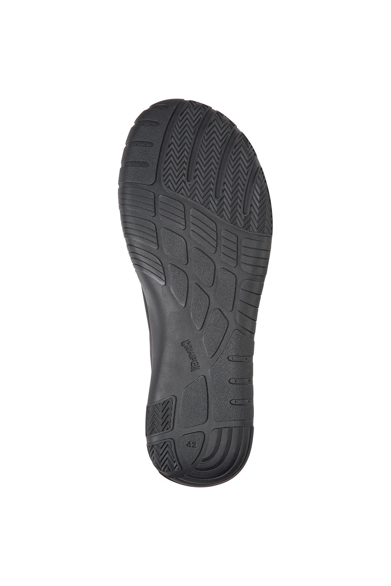 Tênis preto masculino feito com PET reciclado. - preto