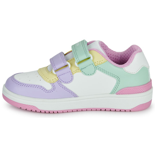 Geox - J WASHIBA GIRL - Blanc / Multicolore