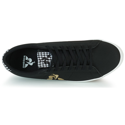 Le Coq Sportif - ELSA PIED DE POULE - Noir