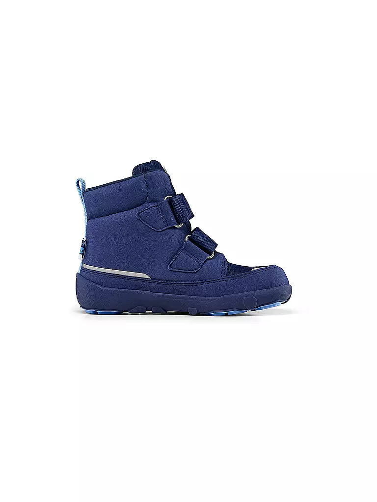 AFFENZAHN Kinder Winterstiefel VEGAN COMFY Bär dunkelblau