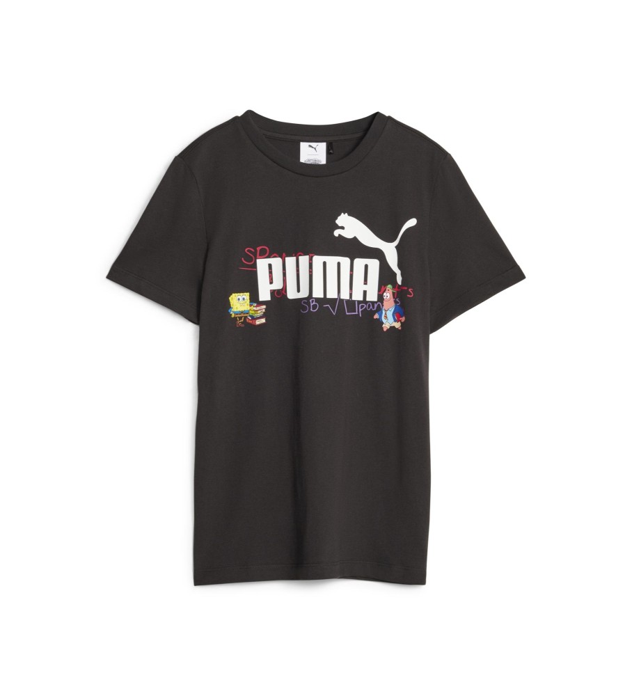 Puma Camiseta x Bob Esponja negro