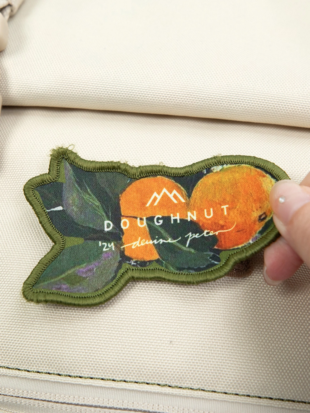 Doughnut Christopher Denise Peter Series Backpack stone
