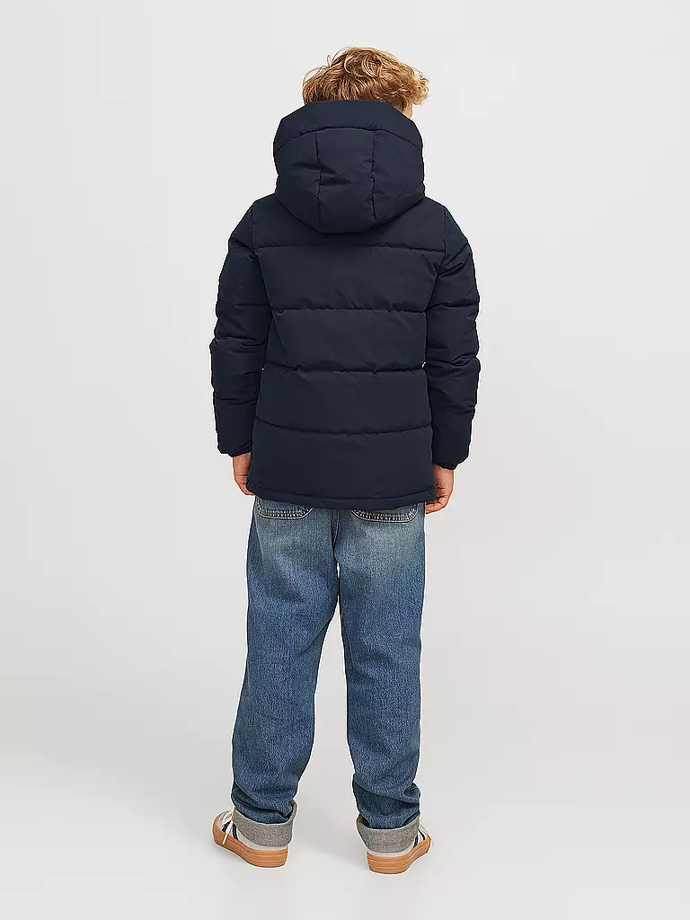 JACK & JONES Jungen Steppjacke  JJEOTTO  dunkelblau