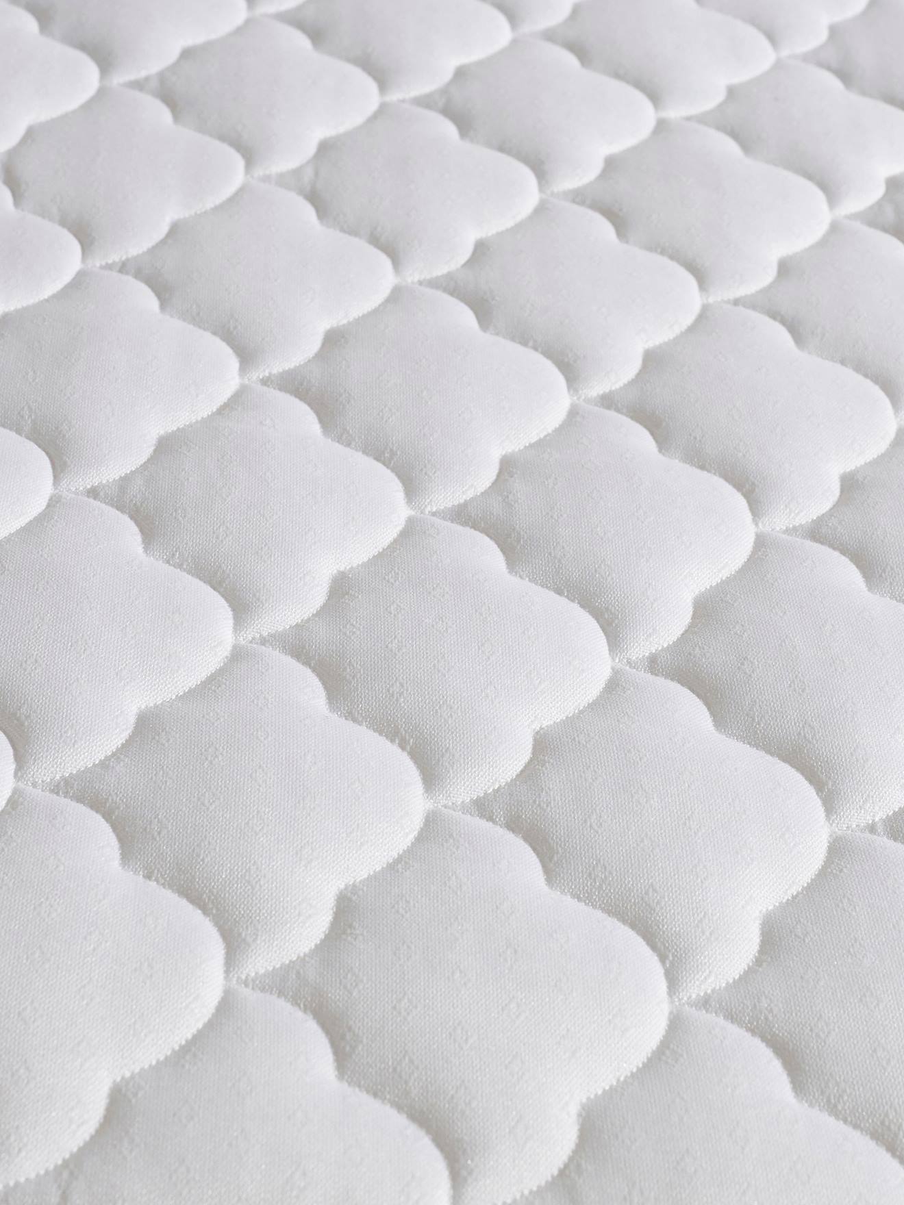 Meu pequeno colchão aquecido com capa removível 60x120 cm P'TIT LIT branco claro liso