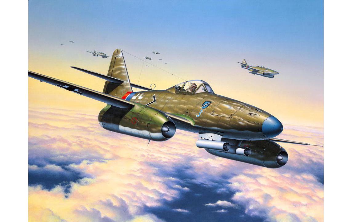 Bausatz Messerschmitt Me 262 A1a 1:72Kunststoff Modellbausatz