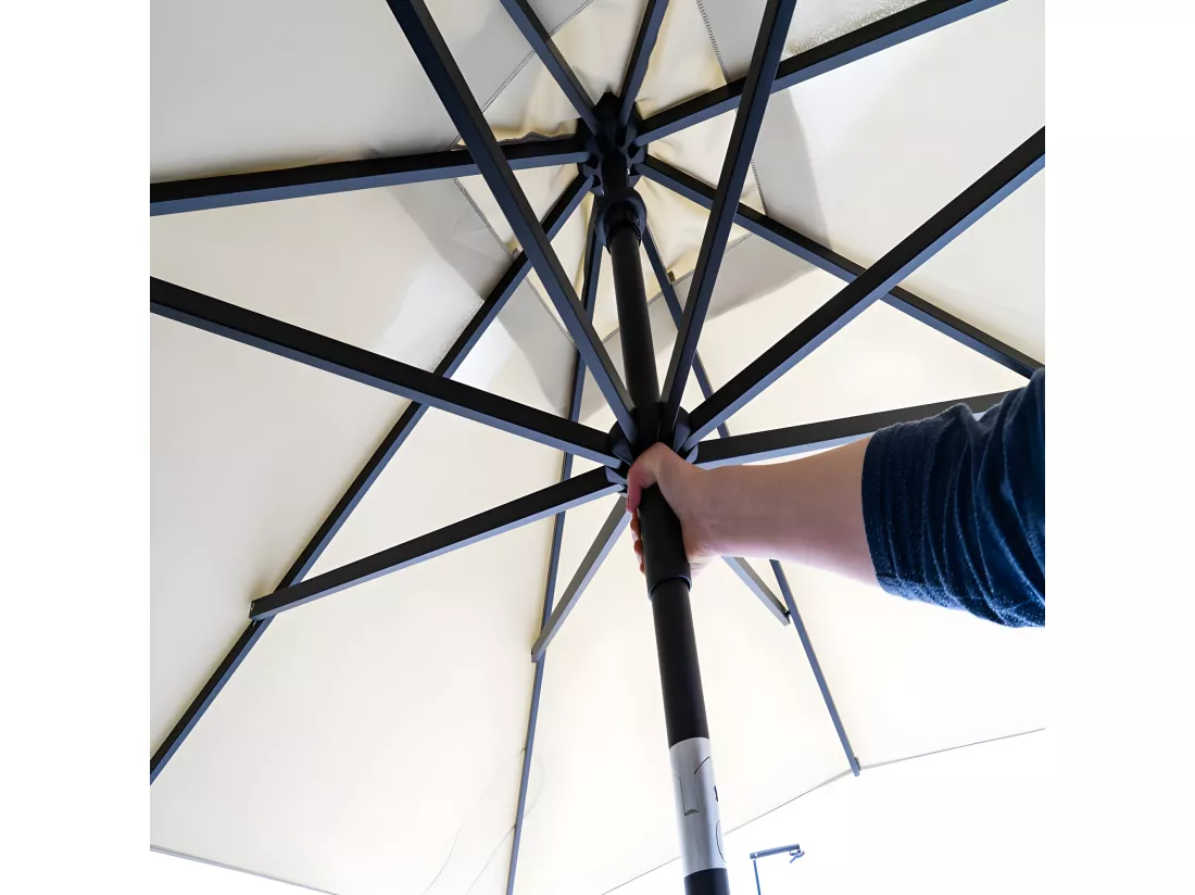 Parasol Corsica 200x250 cm taupe