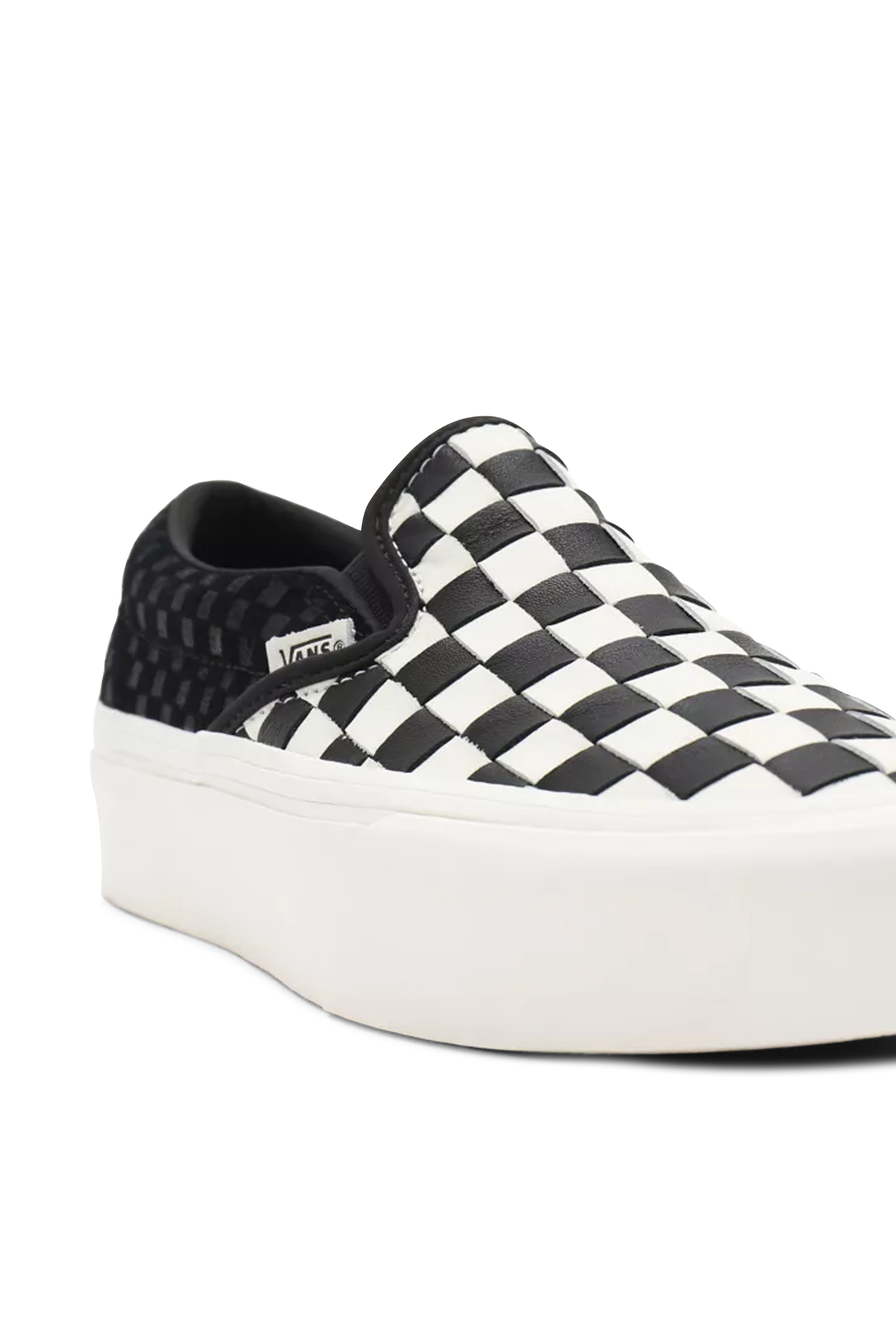 VANS Baskets UA CLASSIC SLIP-ON PLATFORM Blanc