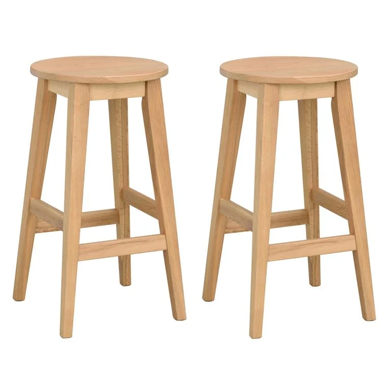 Barkruk Austin 65 cm - set van 2 Naturel