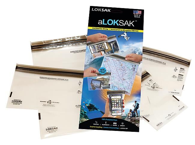 LOKSAK - POCHETTES ETANCHES SMARTPHONES/TABLETTES X4