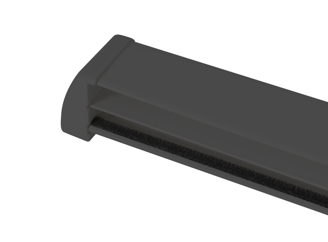 Obelink Velum zijgeleiders - black