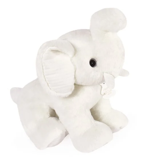 Peluche éléphant Preppy Chics   Blanc        35 cm   de               Histoire d'ours