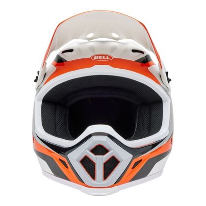 Casque cross Bell MX-9 MIPS RIFT 2025 - Orange