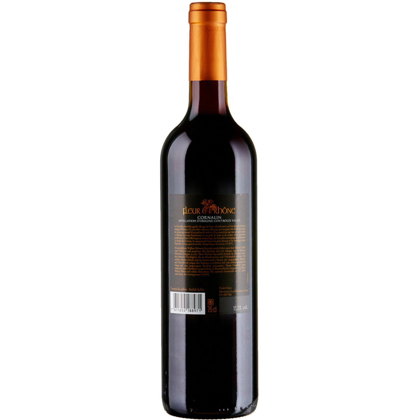 Valais AOC Cornalin Fleur du Rhône -75cl