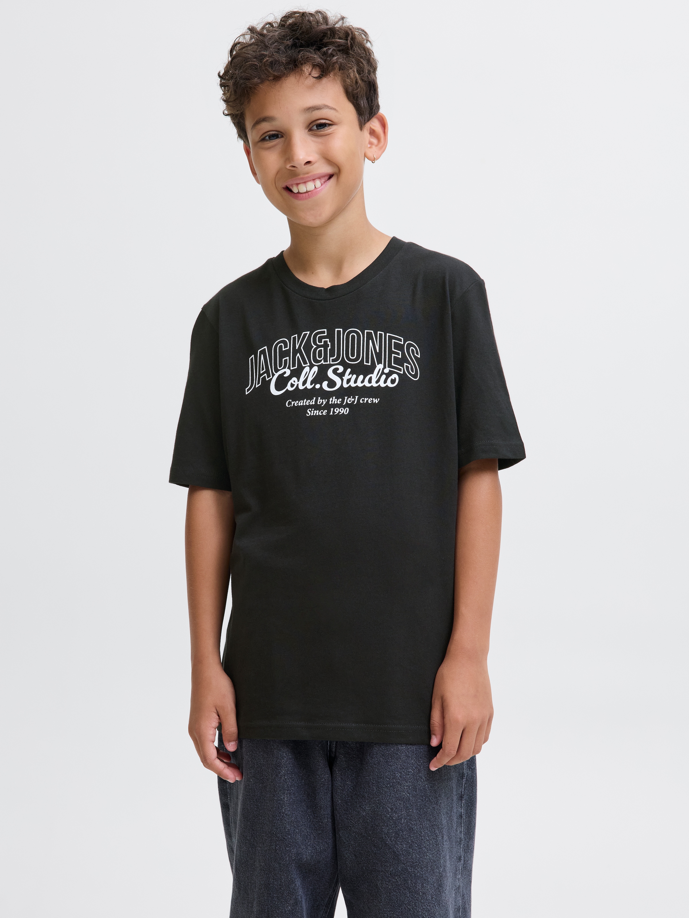 Jack & Jones Junior T-Shirt »JJMAKOTO TEE SS CREW NECK 2PK JNR«, 2 Stk.
