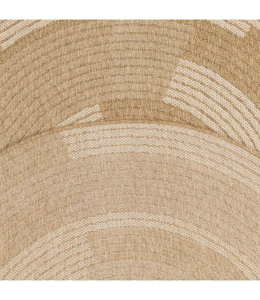 Tapis exterieur JUTE ART 7 en polypropylène doux et soyeux OEKO TEX