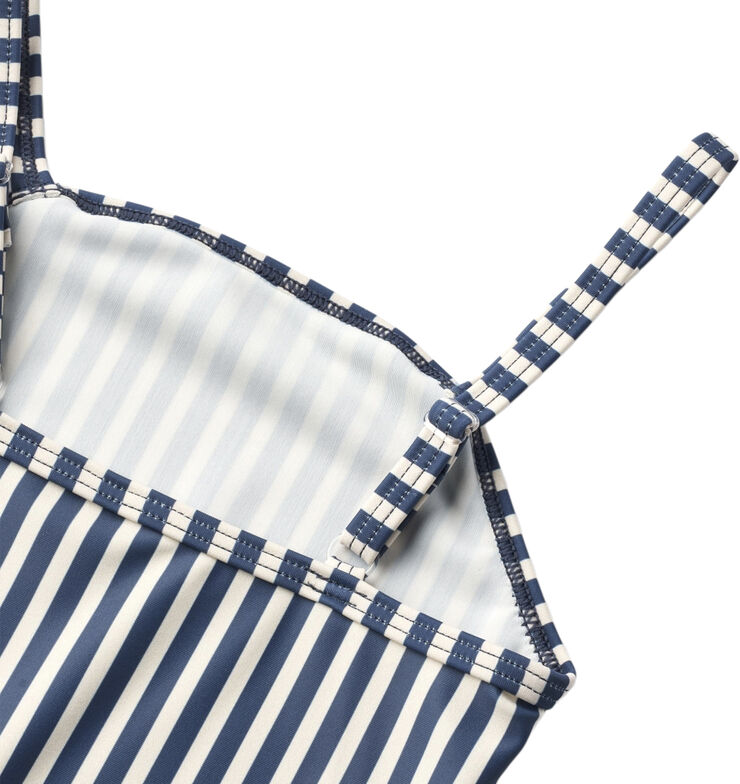 Wheat Badedragt Manon Indigo stripe