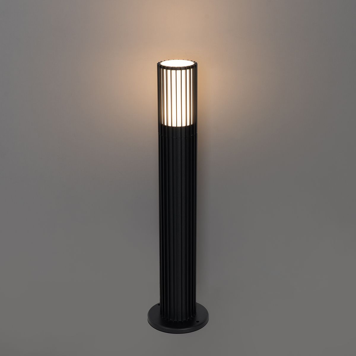 Smart buiten paaltje zwart 50 cm IP44 RGBW incl. Wifi GU10 50mm - Boris