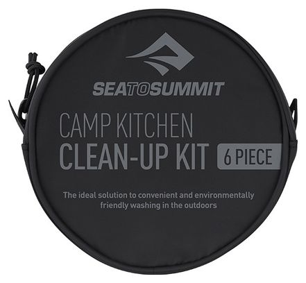 Kit de nettoyage Sea To Summit Brosse   Savon Multi usage 50ml   Cuisine 10L   Serviettes