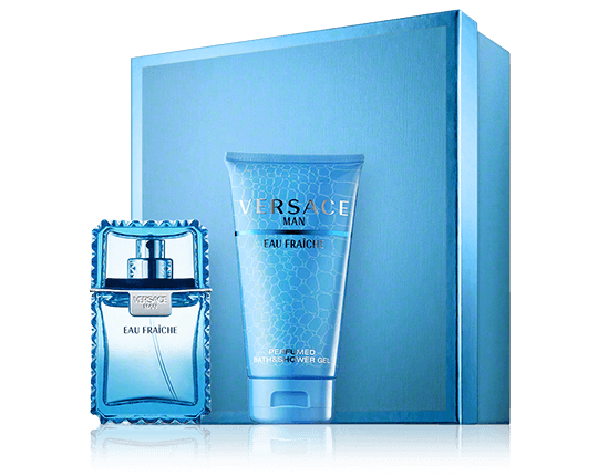 Versace Man Eau Fraiche Set mit Shower Gel 30ml-50ml