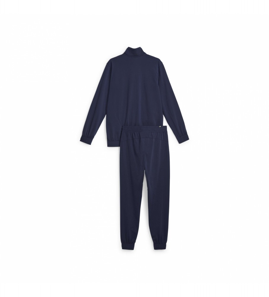 Conjunto de treino Puma em poliéster azul-marinho