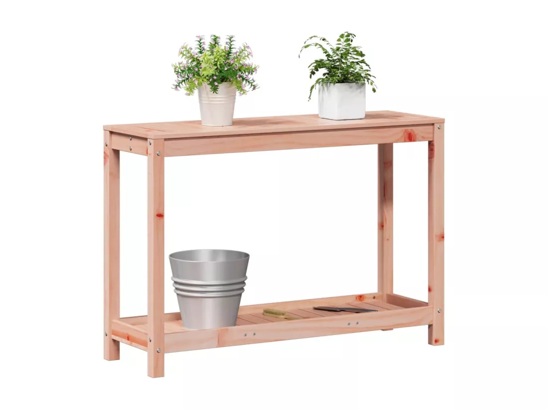 Table de rempotage et étagère 108x35x75 cm bois massif douglas