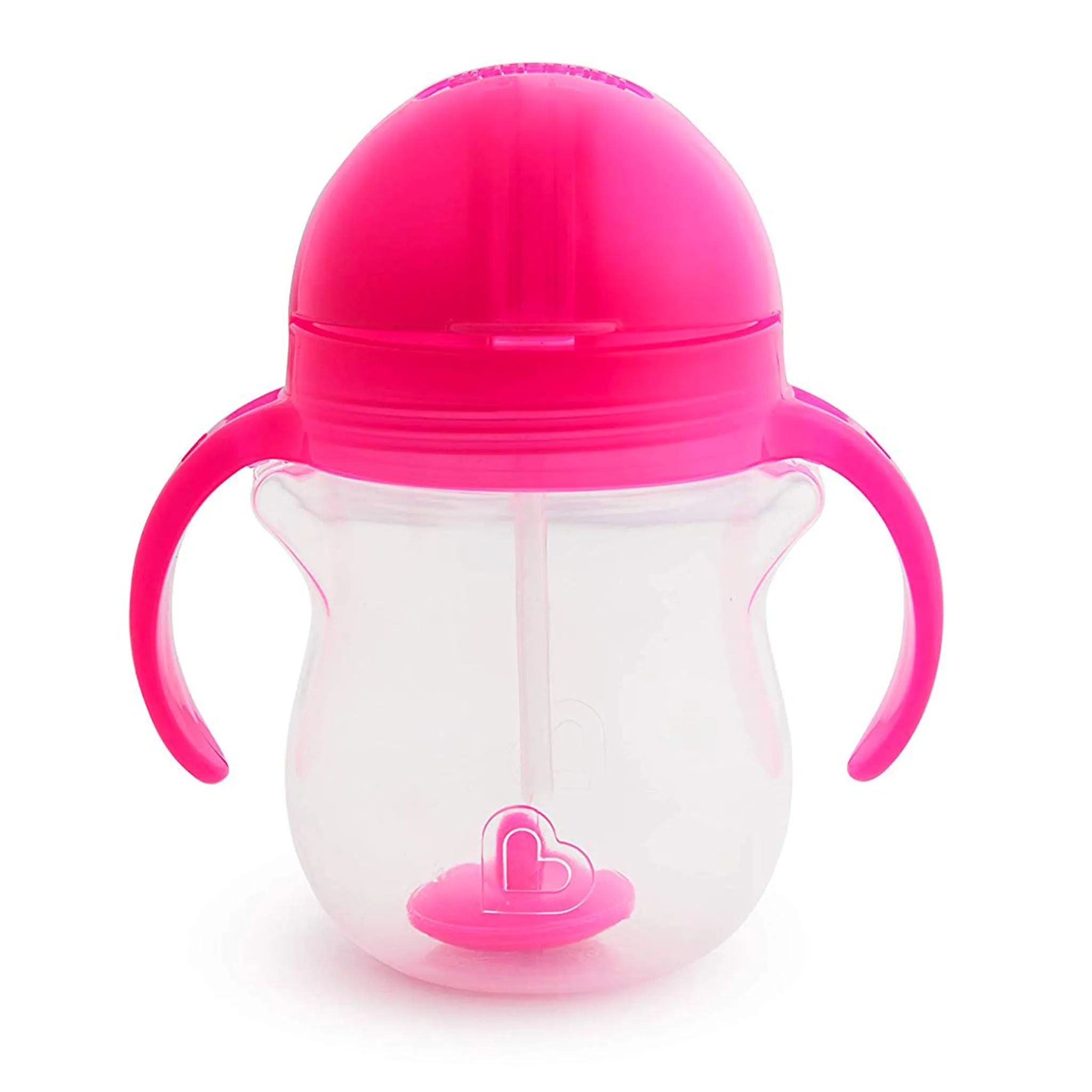 Munchkin Gobelet Any Angle™ Click Lock avec Paille 7oz - Rose