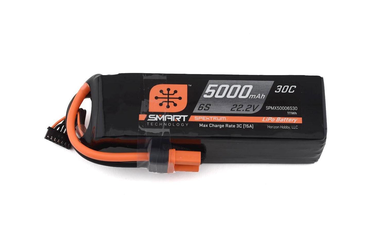 RC-Akku LiPo 5000 mAh 22.2 V 30C Smart<br>6S LiPo-Akku für Flugmodelle